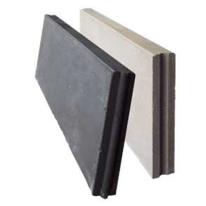 XL Betonbanden 7x25x100 zwart