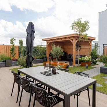 Keramische tegels cera3line Lux & Dutch Halifax Brown 45x90x3 cm