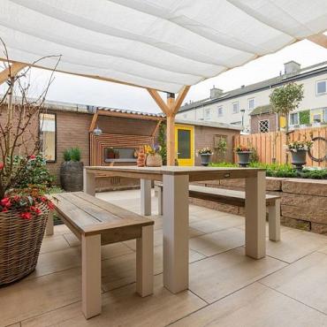 Keramische tegels cera3line Lux & Dutch Halifax Natural 45x90x3 cm