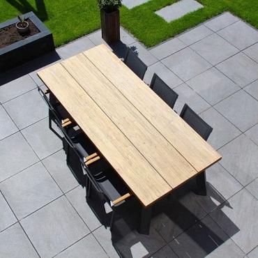 Keramische tegels cera3line Lux & Dutch Pietra Serena Anthracite 60x60x3 cm