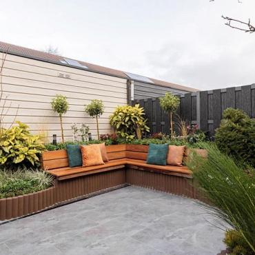 Keramische tegels cera3line Lux & Dutch Rocky Anthracite 45x90x3 cm