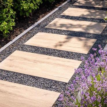 Keramische tegels cera3line Lux & Dutch Suomi Brown 45x90x3 cm