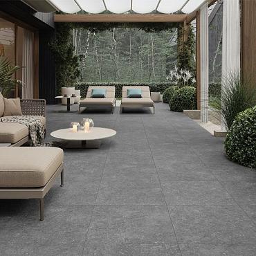 Keramische tegels Terrazza Medicio Graphite 60x60x2 cm