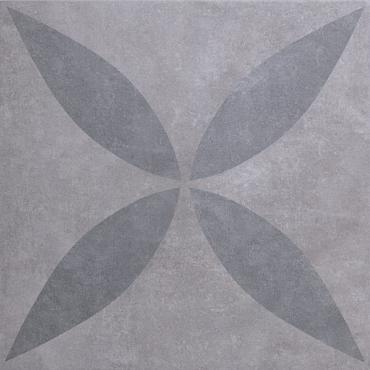 GeoCeramica® 60x60x4 Amb. Greige Flower