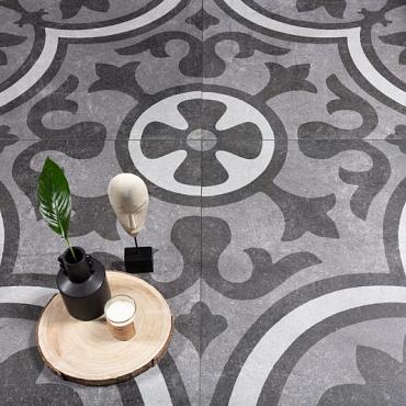 GeoCeramica® 100x100x4 Decoro Fiori