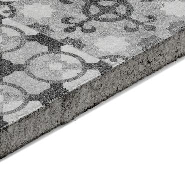 GeoProArte® Mosaic 60x60x4 Md Grey Deco