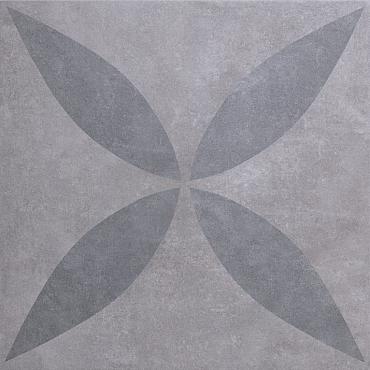 GeoCeramica® 60x60x4 Amb. Greige Flower