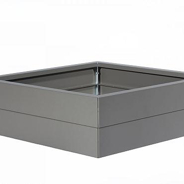 FST Bloembak modulair - TAUPE 240x240x28 cm