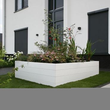 FST Bloembak modulair - WIT 270x150x56 cm