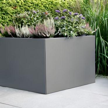 Plantenbak Vlak 300x30x60 cm ANTRACIET