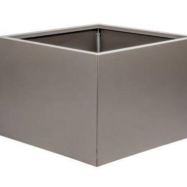 FST Bloembak vlak - TAUPE 60x60x60 cm