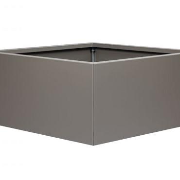 FST Bloembak vlak - TAUPE 90x90x60 cm