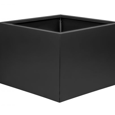 FST Bloembak vlak - GRAFIET ZWART 60x60x60 cm