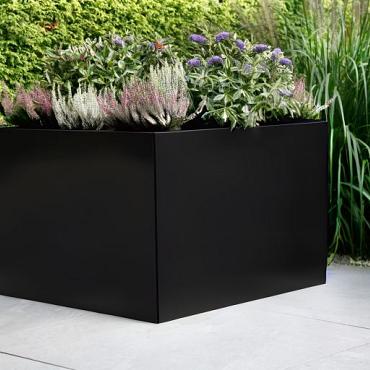 FST Bloembak vlak - GRAFIET ZWART 180x300x40