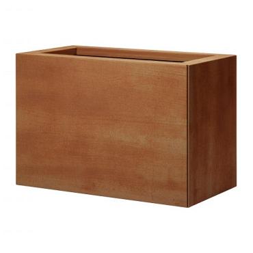 FST Bloembak vlak - CORTEN 30X60X60