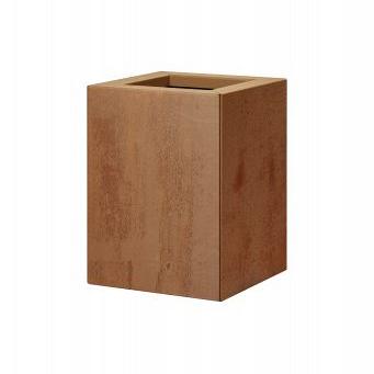 FST Bloembak vlak - CORTEN 30X30X60