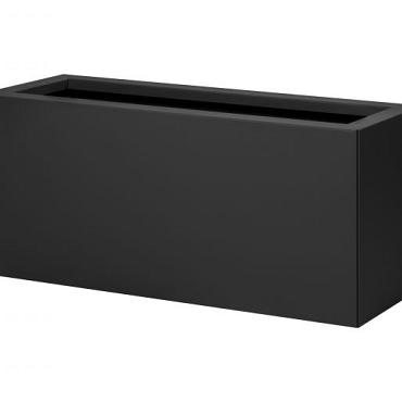Plantenbak Vlak 90x30x60 cm GRAFIETZWART
