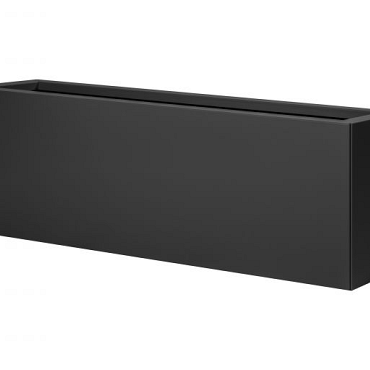 FST Bloembak vlak - GRAFIET ZWART 30X300X60