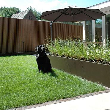 Plantenbak Vlak 150x150x60 cm SUPRA BRUIN