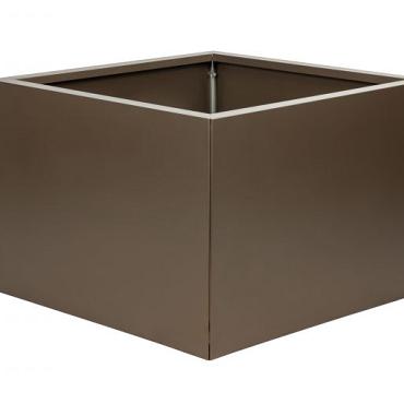 FST Bloembak vlak - SUPRA BRUIN 60X60X60