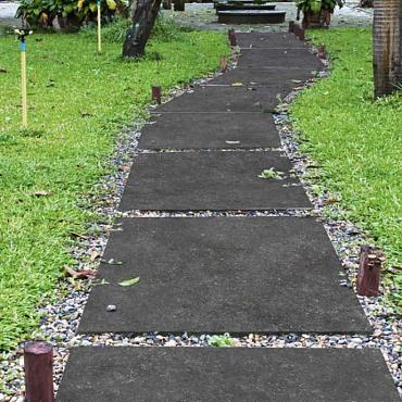 Solido Ceramica 30MM Industrial Graphite 90x90x3 cm. rett