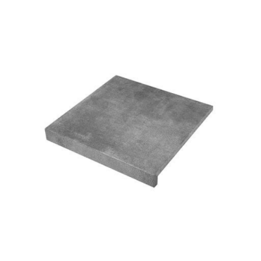 Solido Ceramica 30MM randtegel Cemento Smoke 60x60x3/7 cm. rett