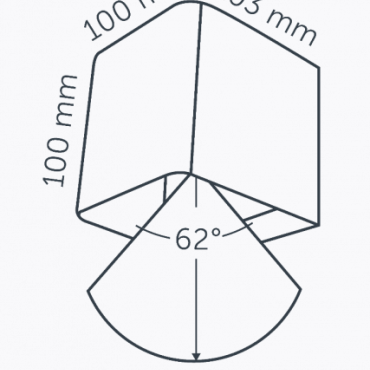 Ace Down 100-230V Flat Grey