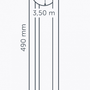 Ace High Flat Grey-12v/3w