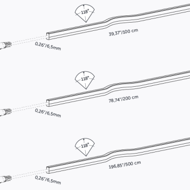 Smart Evo Flex Tone 1 LED strip 1m *LOS ONDERDEEL*