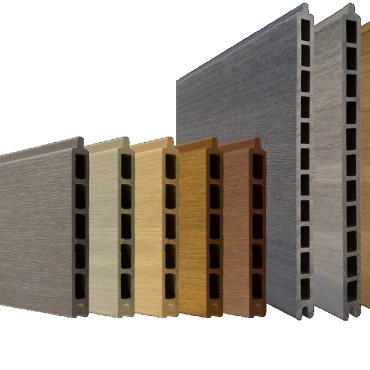 WPC fence board Exotics Red 21x160mm (wb 150mm) L=178cm