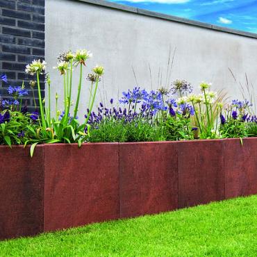 L Element 50x50x100 Roestbruin