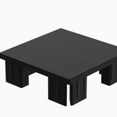 Boston pvc paalkap 75*75mm RAL9005