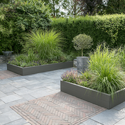 Poten set - 5cm hoog ANTRACIET