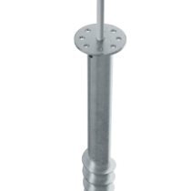 Cobra Verstelbare Funderings hulpstuk vuurverzinkt