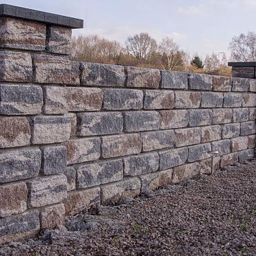 Wallblock Split 10x10x40 cm Brons