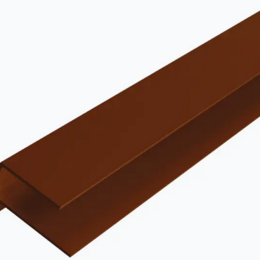 Alu WEO Essential Gardenwall F-profiel Ipe 35x45mm L=300 cm RAL8028