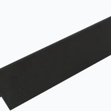 WEO alu Klikprofiel 50x50mm Ebony black  RAL9005 L=300 cm