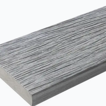 WPC 22.5x138mm Fiberdeck Vintage Lunar Grey SE kantplank massief L=300 cm