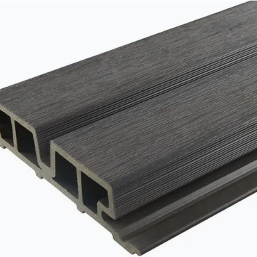 WPC Dubbel rhombus Dark Grey 33x170mm (wb 140mm) L=290 cm Brandklasse D t.b.v. GEVEL