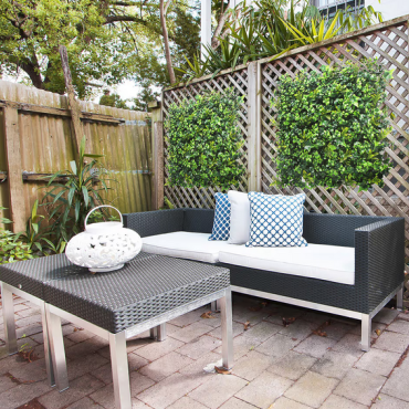 Kunsthaag Mix Vert 100x100 cm