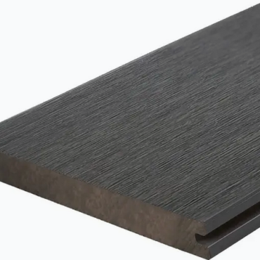 WPC 22.5x210mm Fiberdeck massief Dark Grey  L=400 cm