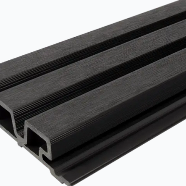 WPC Triple rhombus Ebony Black 33x170mm (wb 140mm) L=290 cm