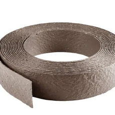 Ecolat opgerold 14cm x 7mm - 25 meter bruin