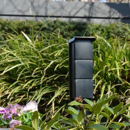 Glampère pro Trippel stopcontact 2 wartels Zwart