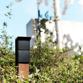 Glampère pro Dubbel stopcontact 2 wartels Corten