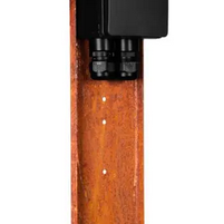 Glampère pro Enkel stopcontact 2 wartels Corten