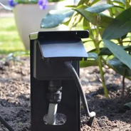 Glampère pro Enkel stopcontact 1 wartel Zwart