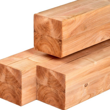 Red Class Wood pergolapaal gedroogd. multi-gelamineerd. geschaafd 4rh 14.0x14.0x400 cm