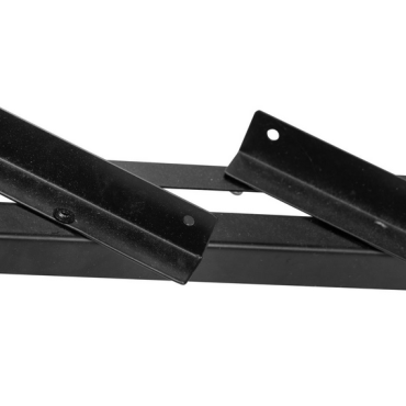 Flex Fence RVS 316 zelfbouwpakket lengte 166 cm zwart gecoat