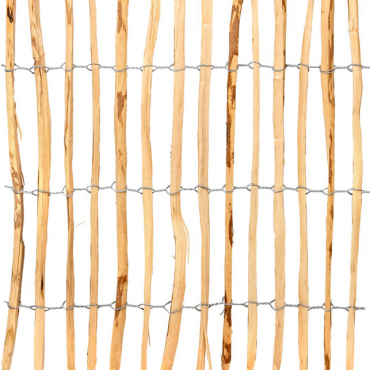 Hazelaarrol. 3 draden. latafstand 4 tot 5 cm L460xH100 cm